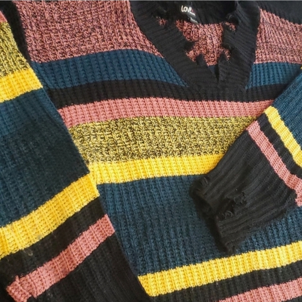 Last week on Posh! Dstressed Sweater